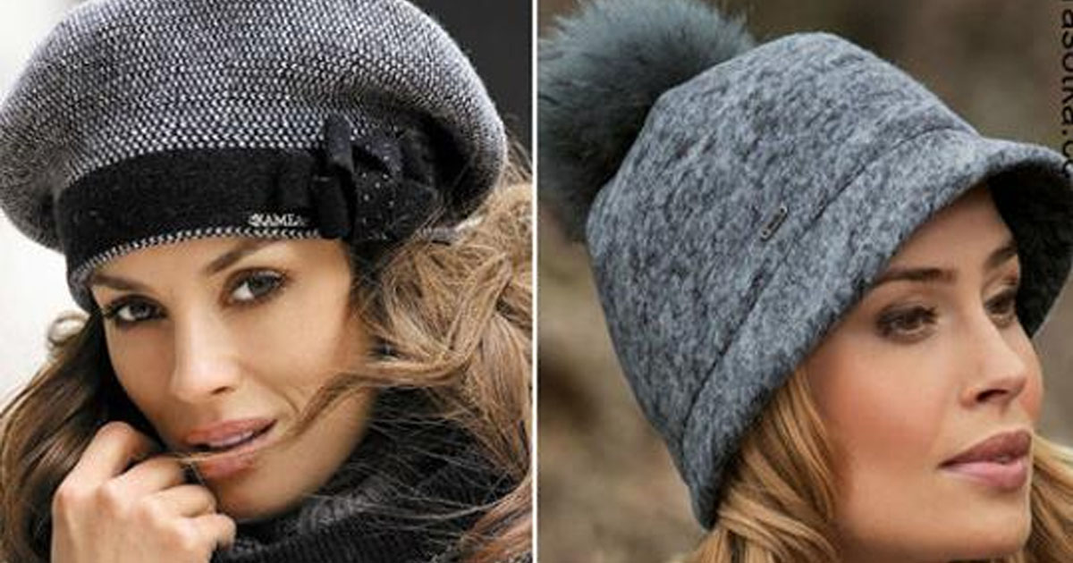 Какие вязаные шапки сейчас в моде для женщин за 40 лет
