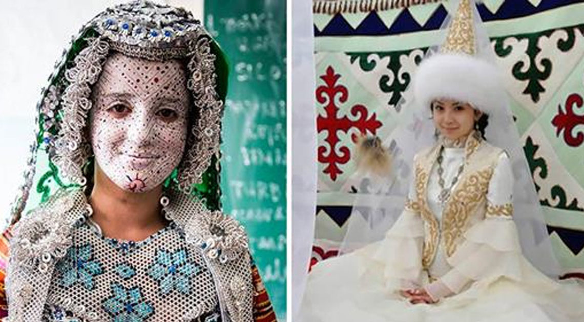 Как выглядят традиционные свадебные наряды разных стран мира (24 фото)
